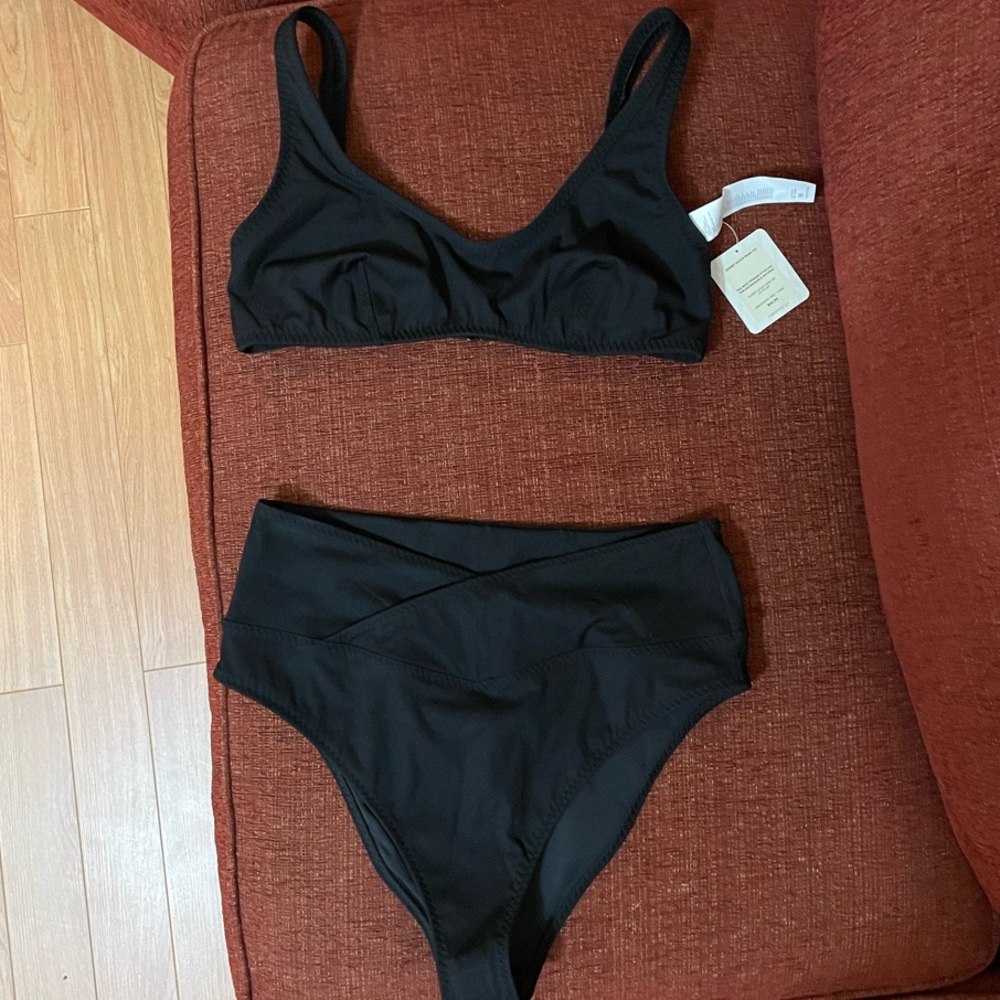 Fabletics Black Swimwear Set